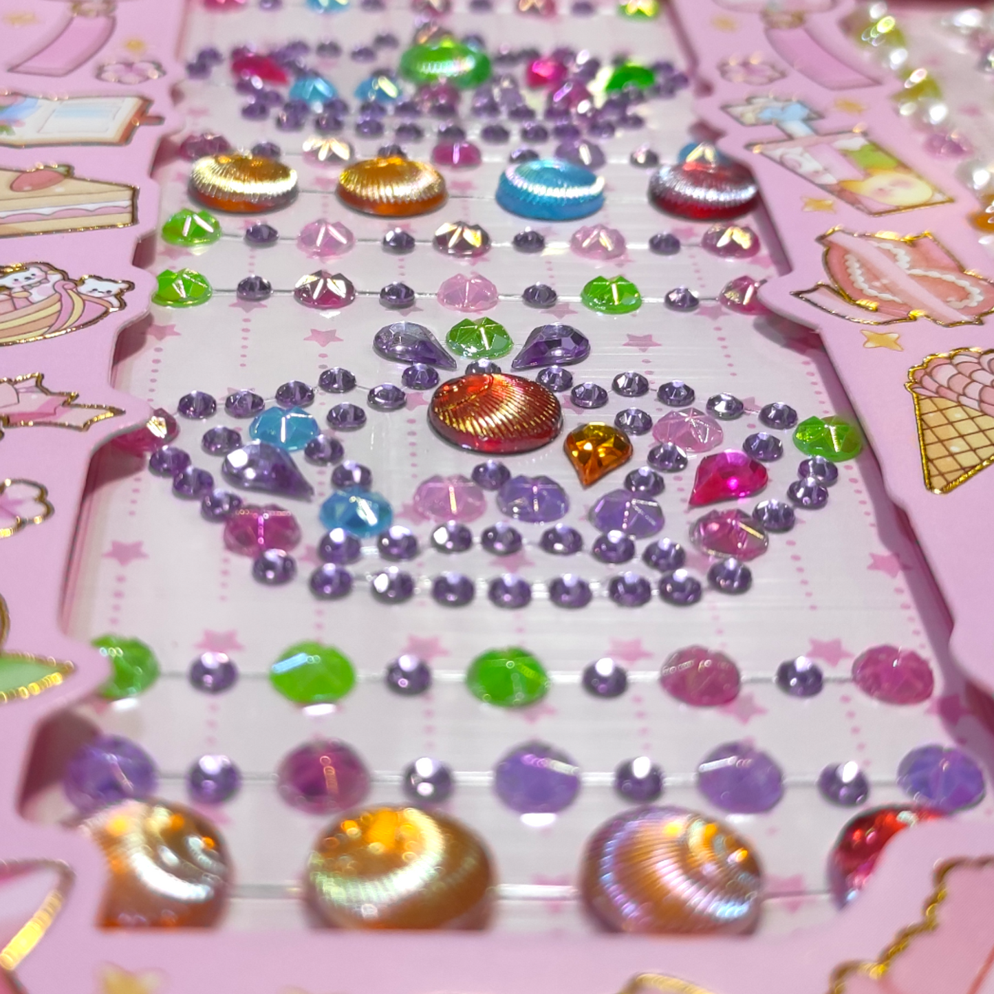 Beads Stickers used in Crafting / Decorating