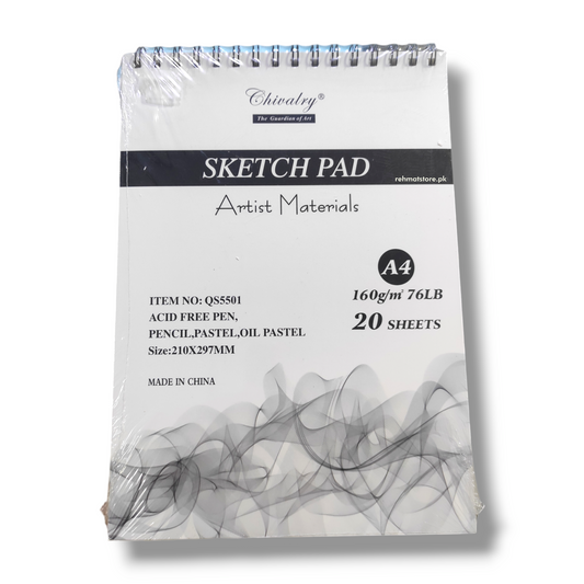 A4 Sketch Pad | Sketch Book | 20 Sheets