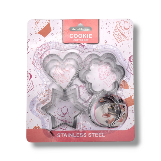 Cookie Cutter Set | 12 Pieces | Stainless Steel