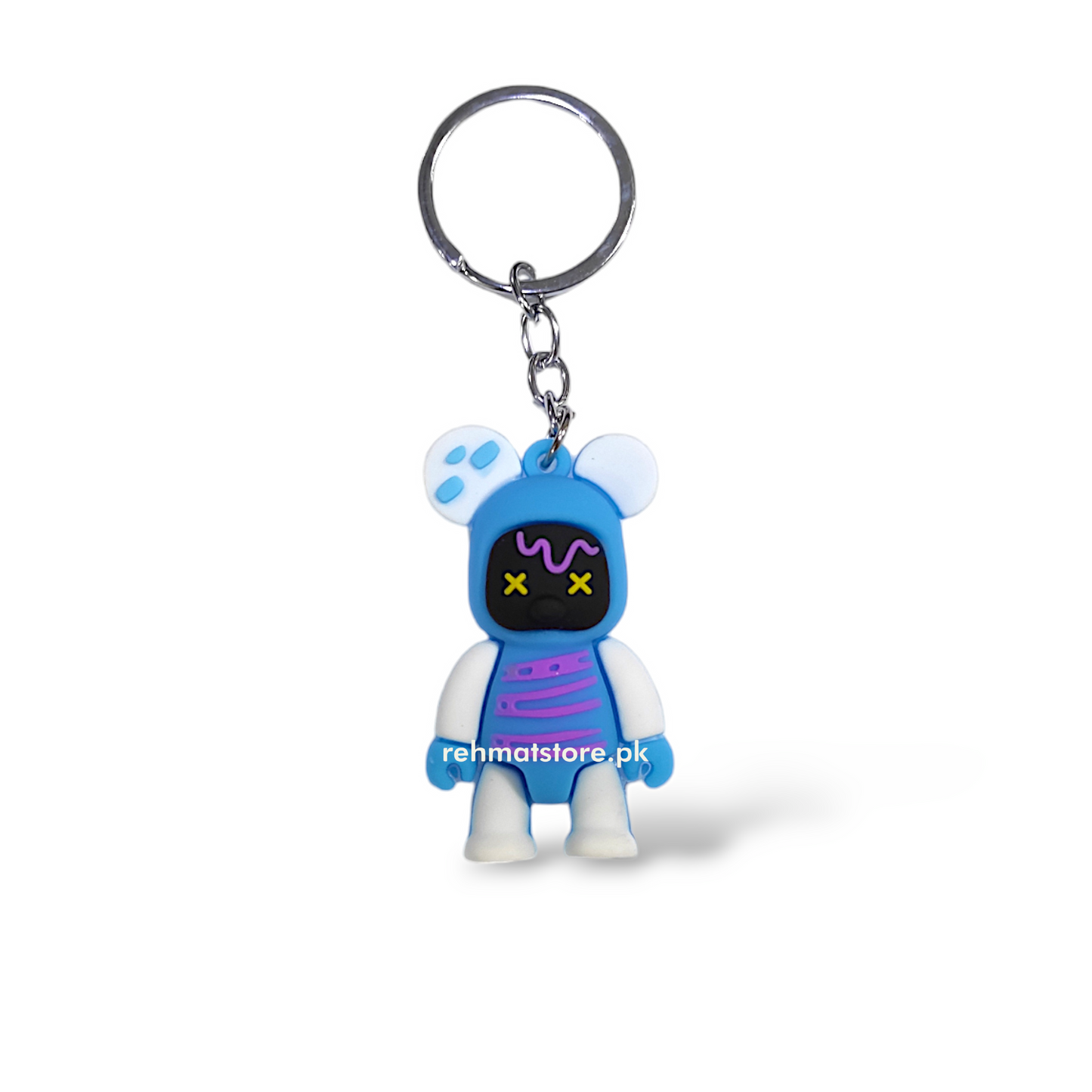 Robot Bear Keychain | Single Ring | Random Color