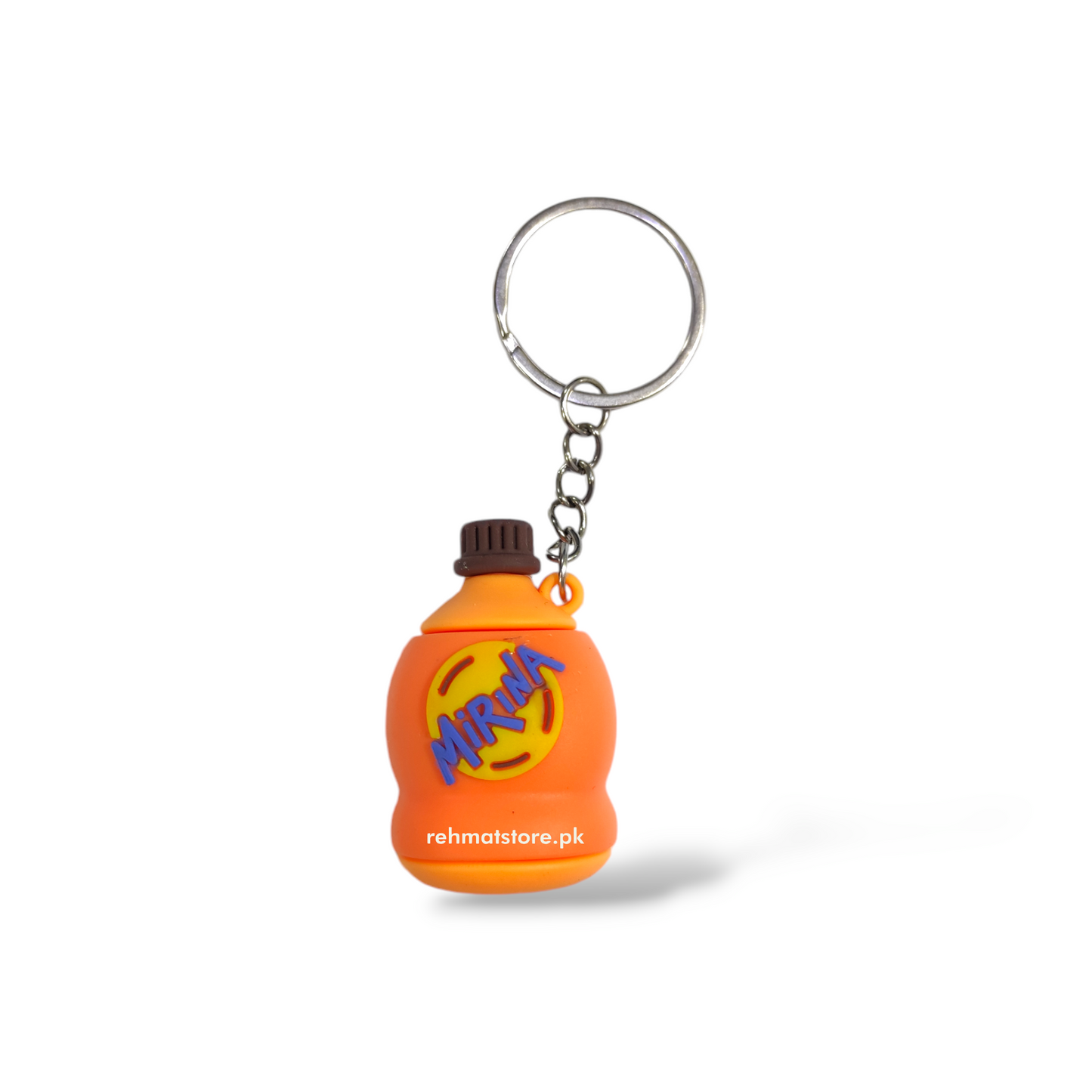 Soda Bottle Keychain | Single Ring | Random Color