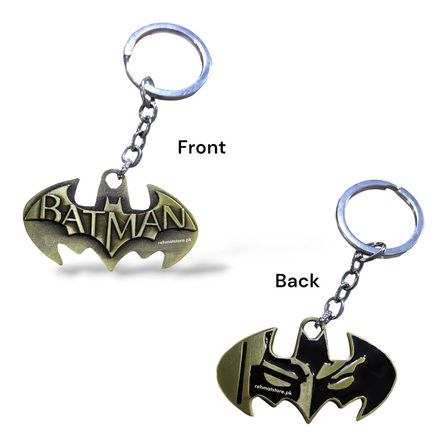 Batman Keychain | Single KeyRing | Random Color