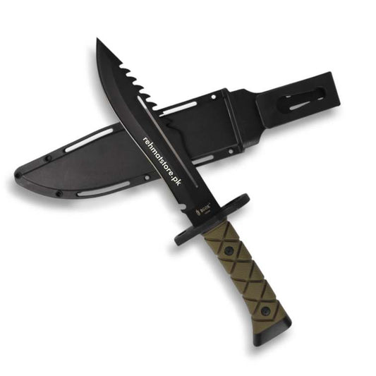 Hunting Knife with Belt Cover | Strong Build