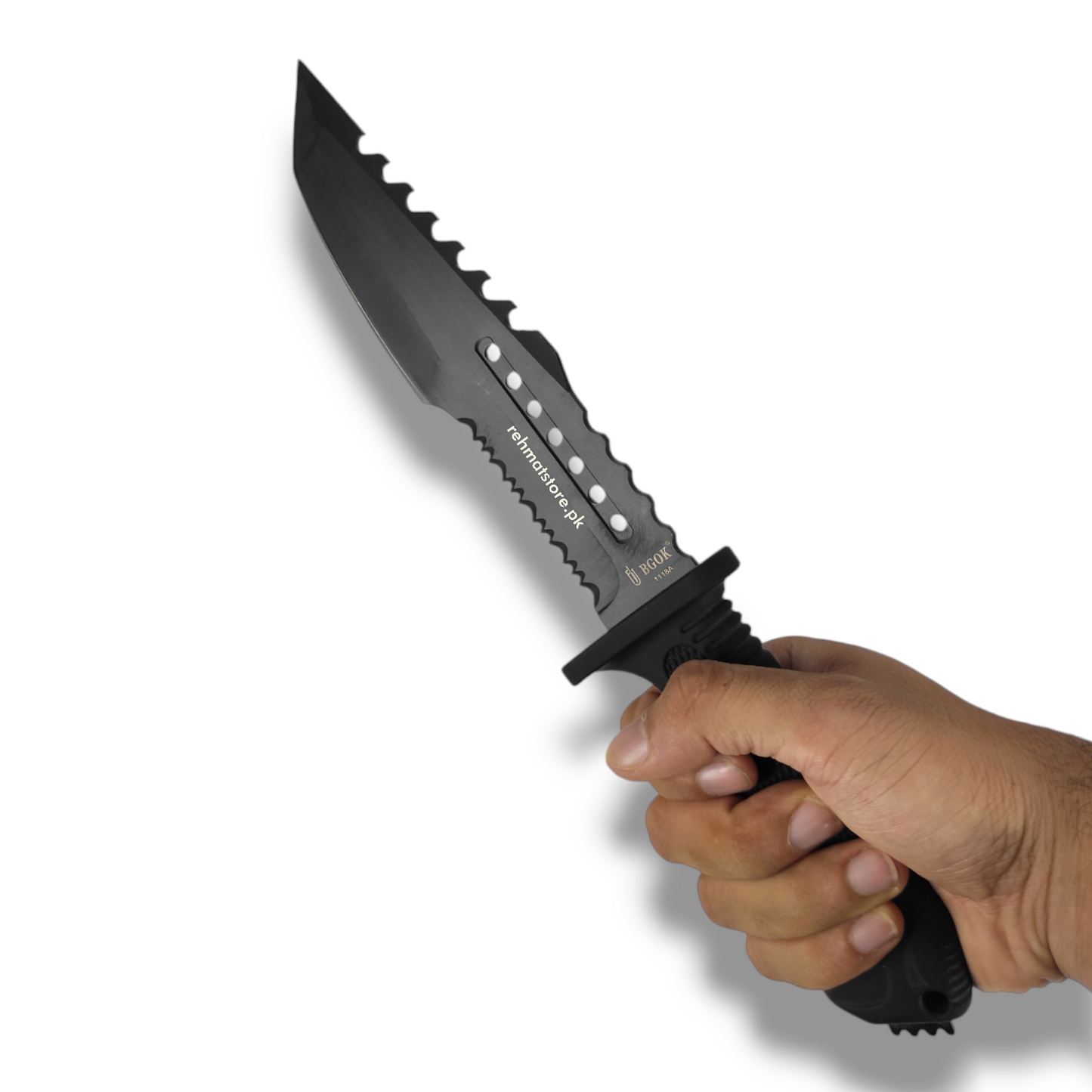 Heavy Duty Hunting Knife with Belt Cover