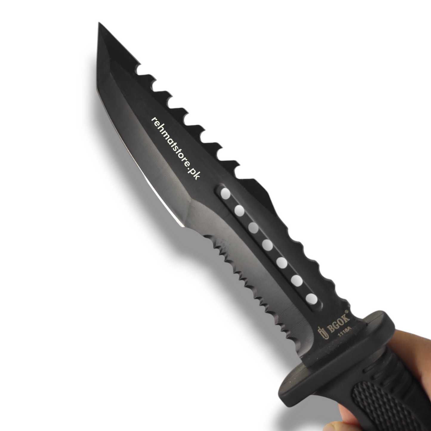 Heavy Duty Hunting Knife with Belt Cover