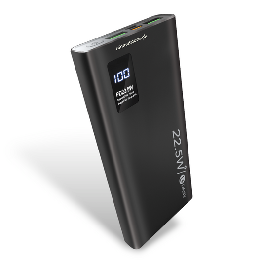 Titan T-90 Power Bank 10000 mAh with Digital Display | 22.5W PD