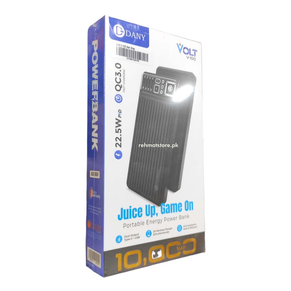 Volt V-100 Power bank 10,000 mAh | 22.5W PD