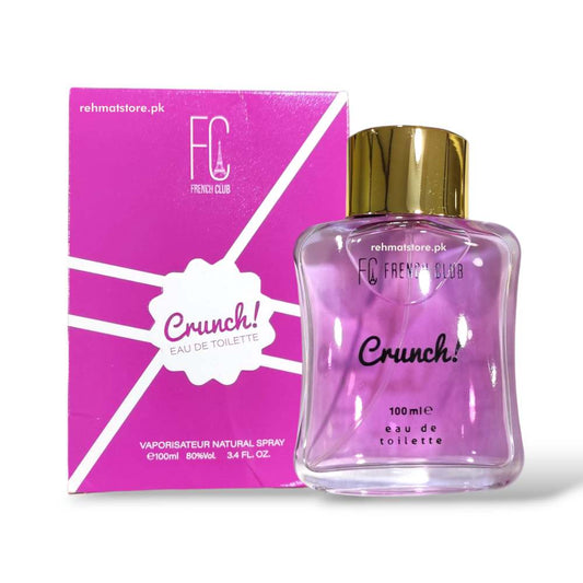 Crunch 100ml Women's Perfume | French Club By Acura