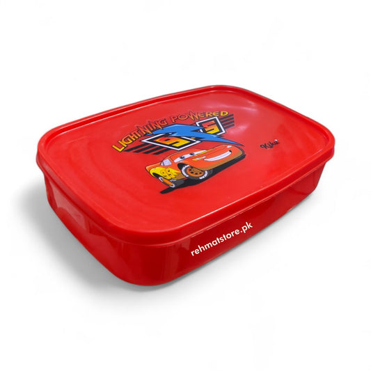 Lunch Box for Kids | 2 Compartments with Spoon and Fork