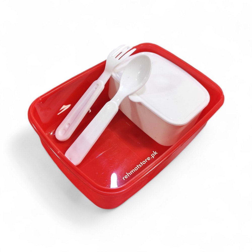 Lunch Box for Kids with Removable Compartment, Spoon And Fork