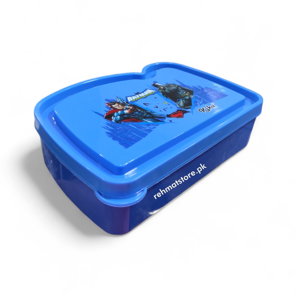 Lunch Box for Kids, 2 Compartments, Spoon And Fork