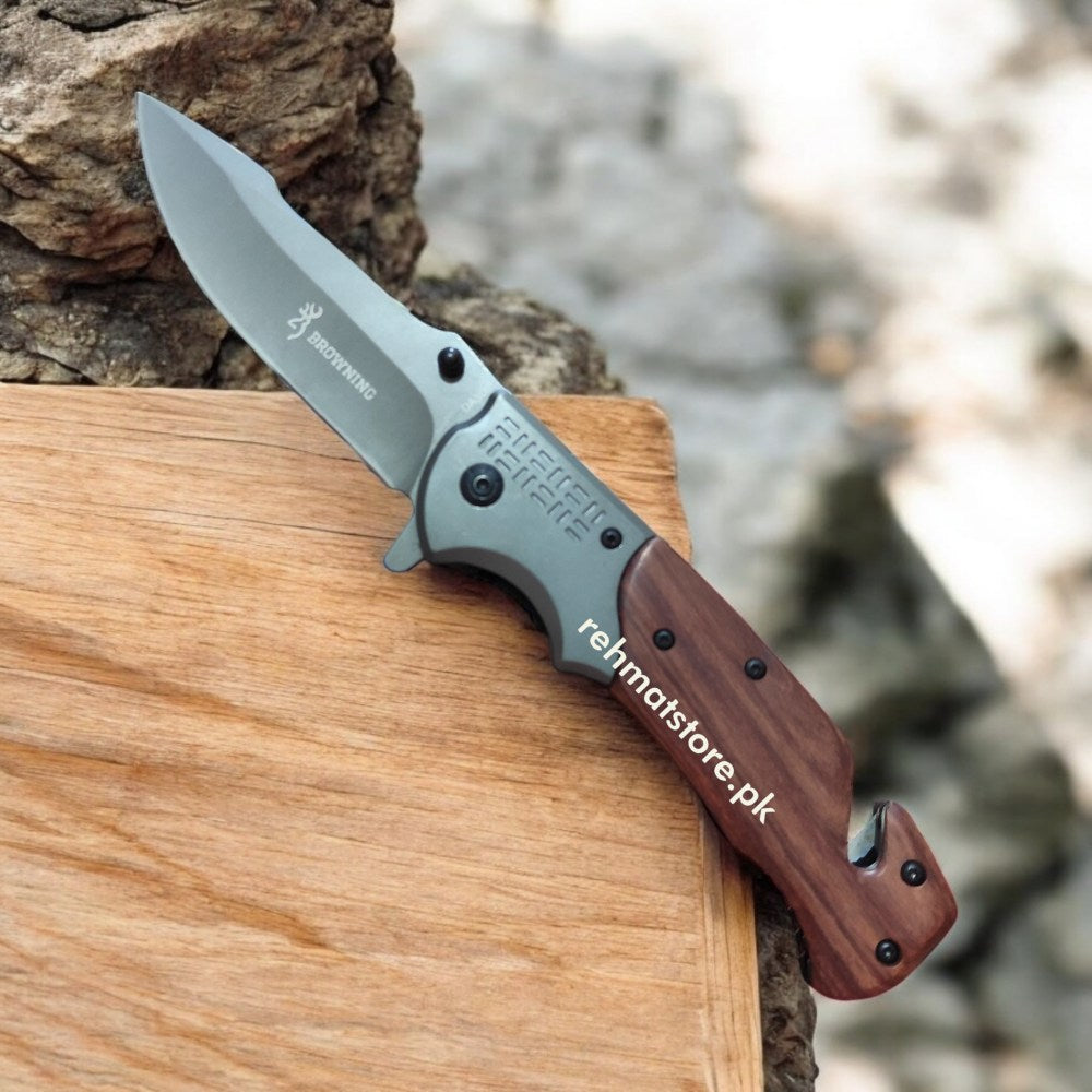 BROWNING Folding Knife | DA308 | 3.8/9" | Available in Wood