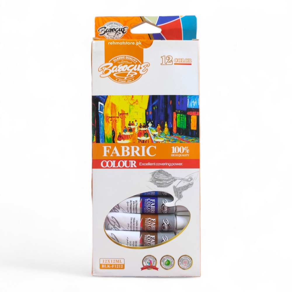 Fabric Color 12 Tubes