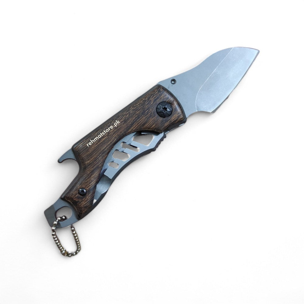 Mini Pocket Knife X65 Folding Knife with Bottle Opener