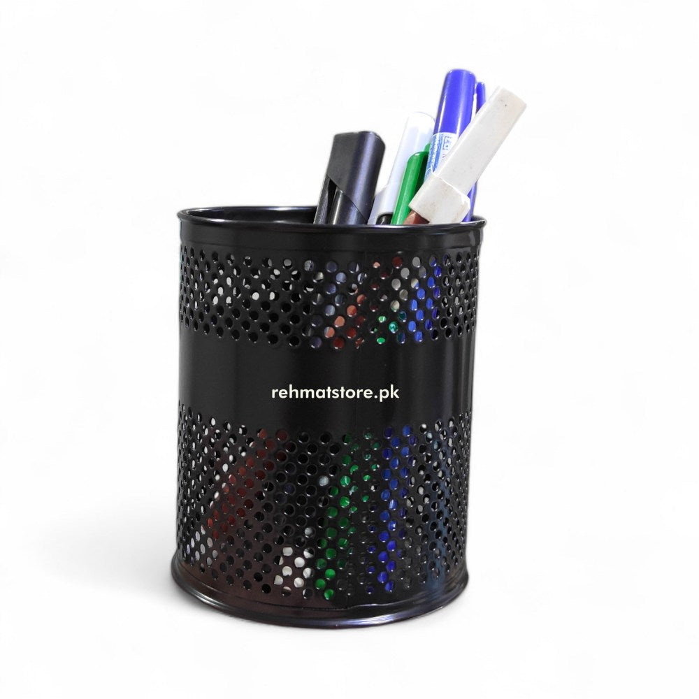 Desk Pencil Organiser Jar Round 811