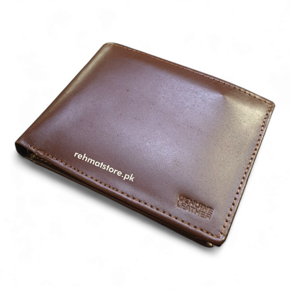 Hard Leather Wallet | Random Color