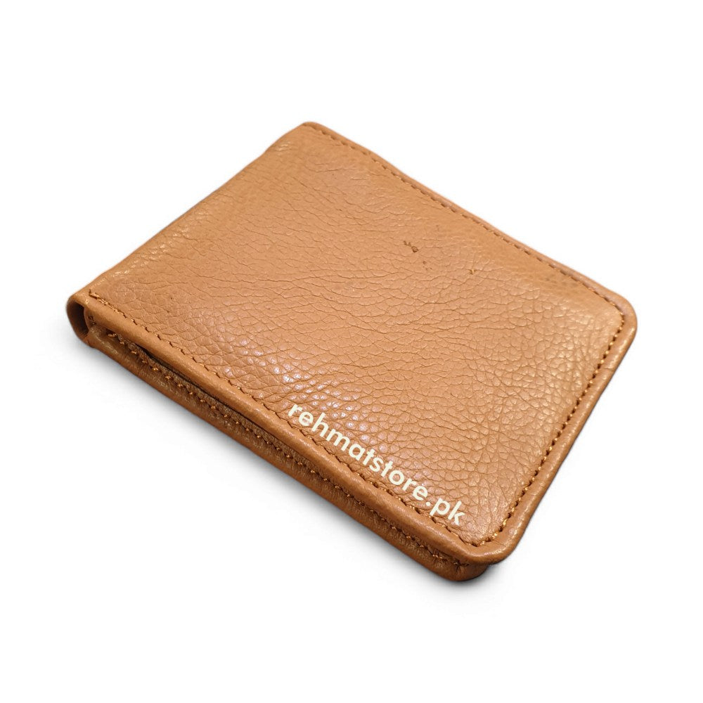 Mini Leather Wallet | Soft Leather | 8 Pockets | Random Colour