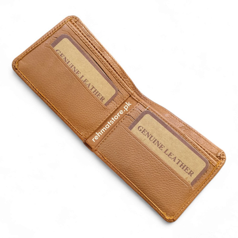 Mini Leather Wallet | Soft Leather | 8 Pockets | Random Colour