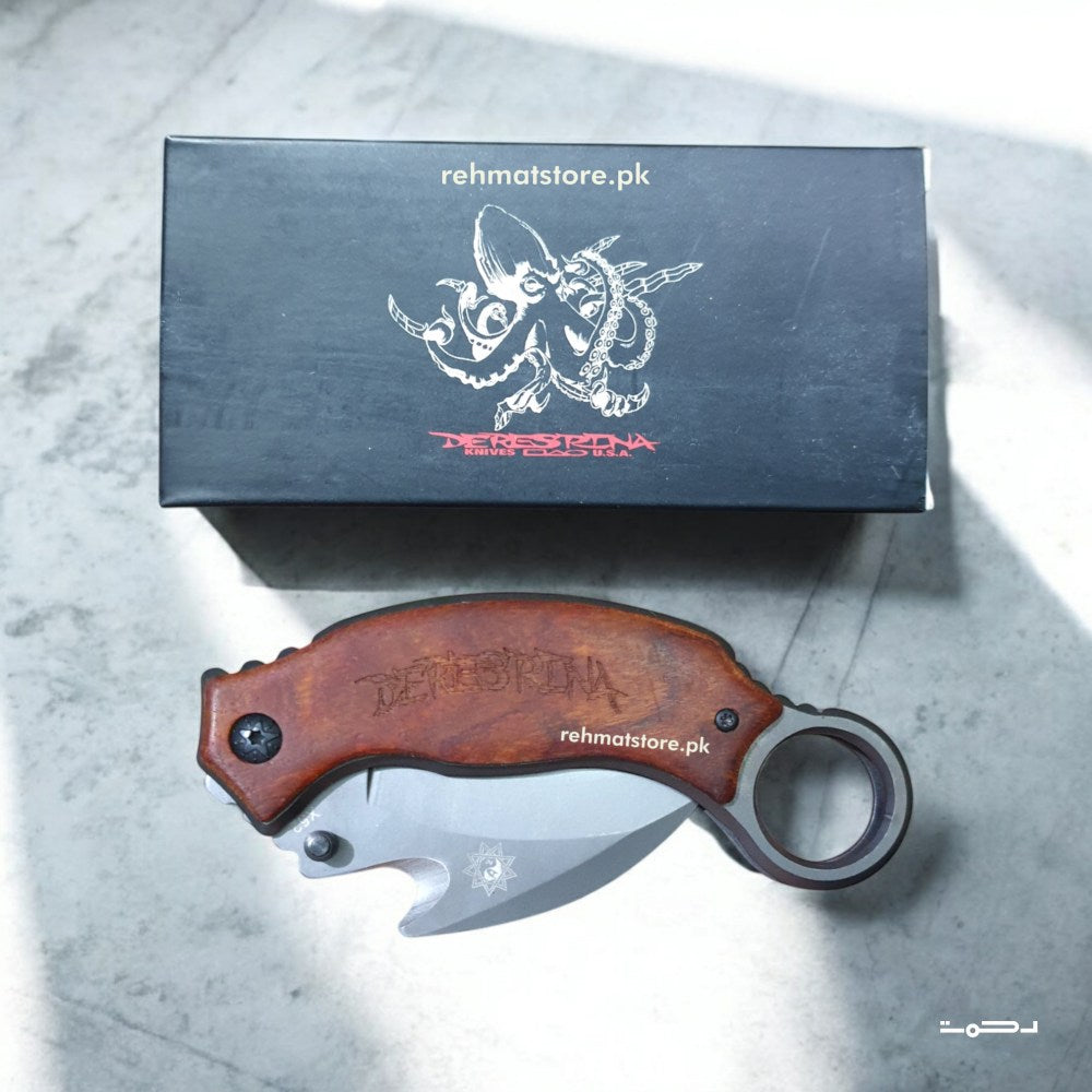 DERESPINA X52 Folding Karambit Knife