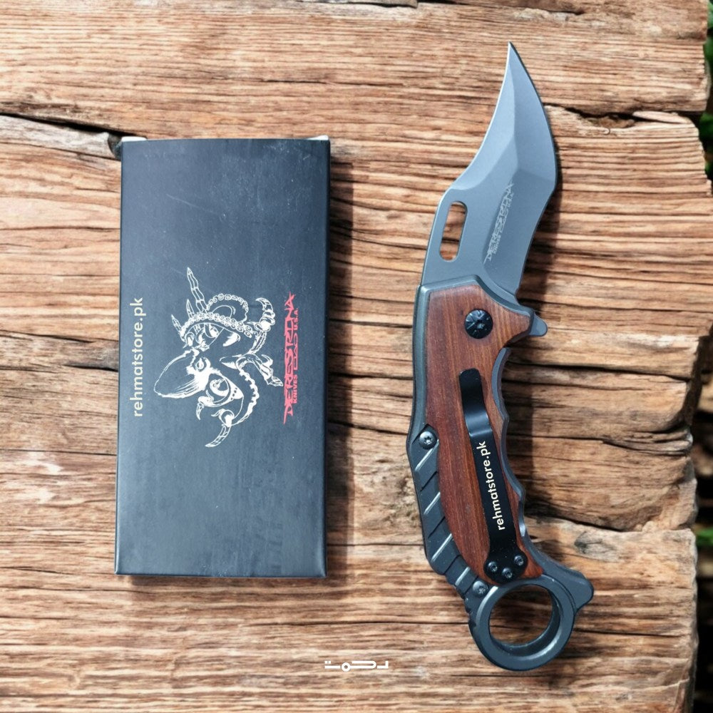 DERESPINA X62 Folding Karambit Knife | 2.9/7"