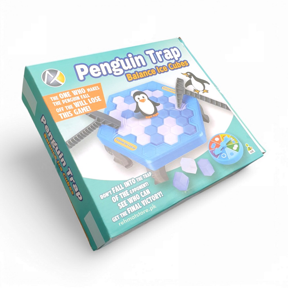 Penguin Trap Balance Ice Cubes Family Game