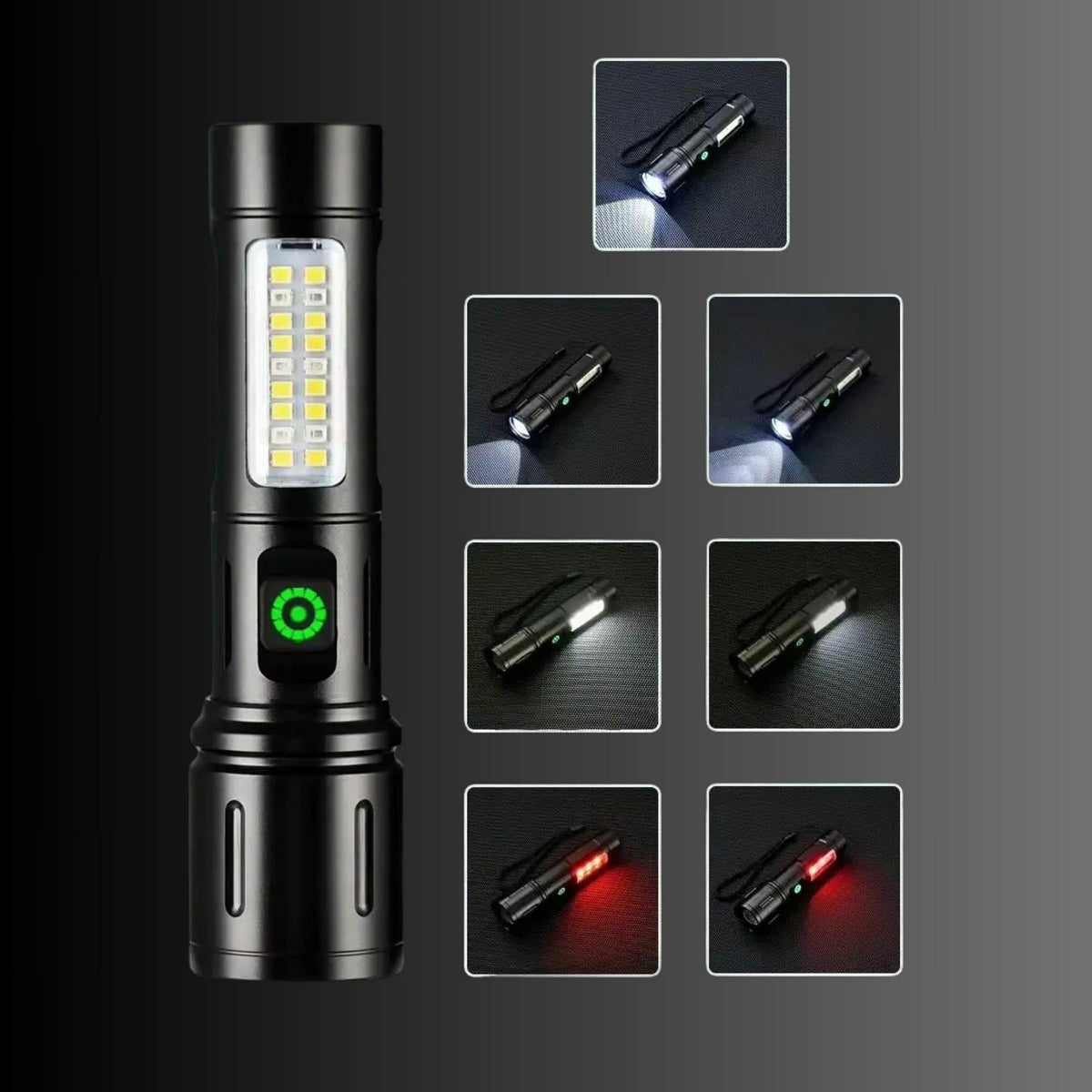 Pocket Torch Light / Flashlight | Zoomable | Type-C Charging | RUILANG RL-603