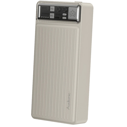 Audionic Spark Pro 20000mAh 22.5W Power Bank | S-200 | BONE GREY