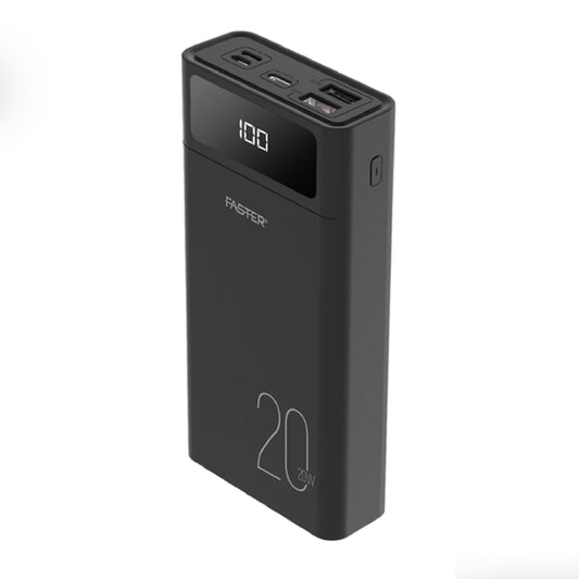 20000MAH FASTER S20 PD-20W POWER BANK