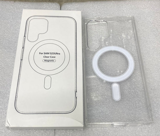 CLEARANCE SALE - Clear MagSafe Case for Galaxy S23 Ultra - Clear