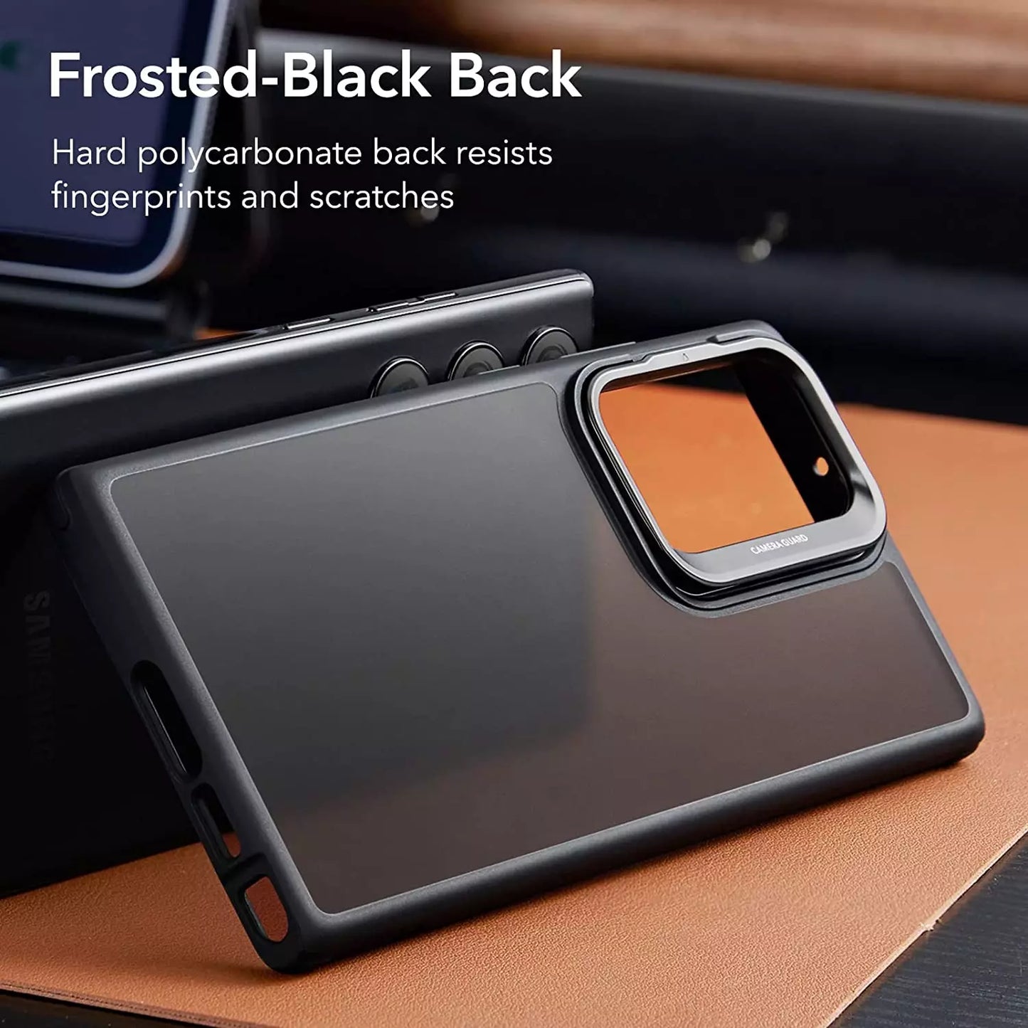 CLEARANCE SALE - ESR Kickstand Case for Galaxy S23 Ultra - Black