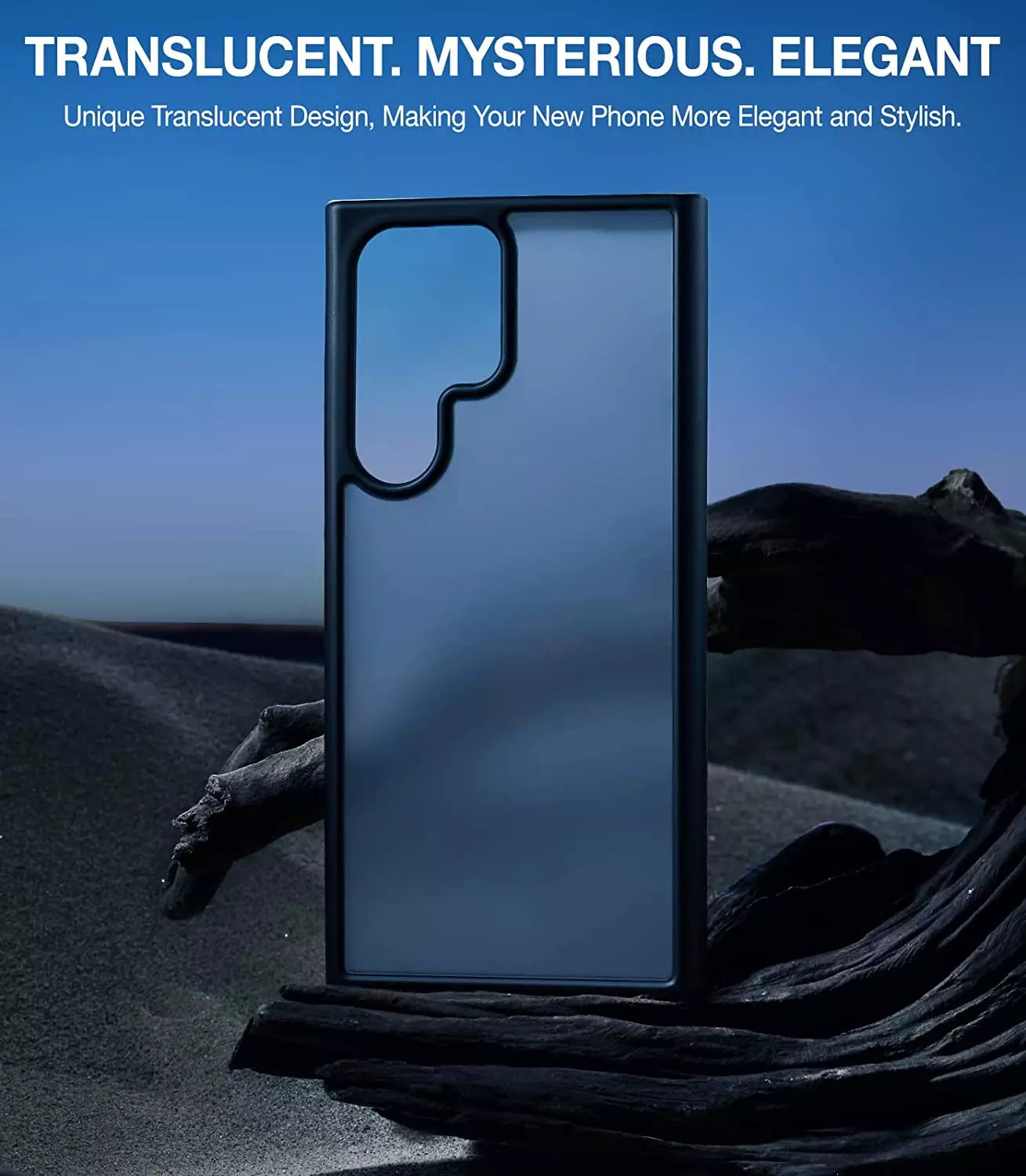 CLEARANCE SALE - Torras Guardian Series Case for Galaxy S23 Ultra - Black
