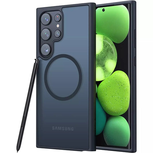 CLEARANCE SALE - Torras Guardian Magsafe Case for Galaxy S23 Ultra - Black