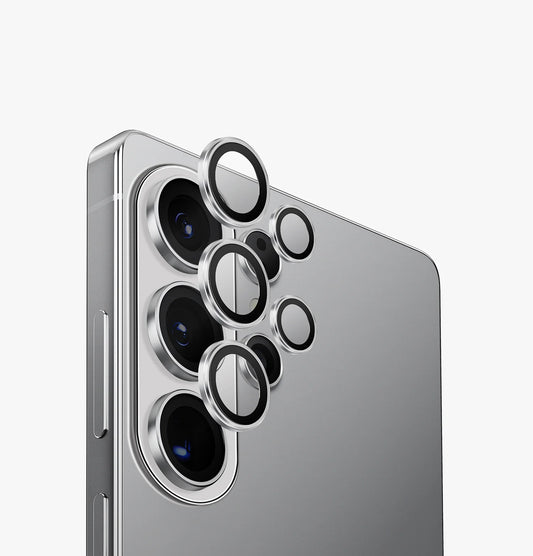 UNIQ OPTIX Aluguard Camera Lens Protector for Galaxy S26 Ultra - Sterling Silver