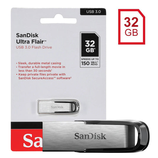 SanDisk Ultra Flair 32GB USB 3.0 | 150MB/s