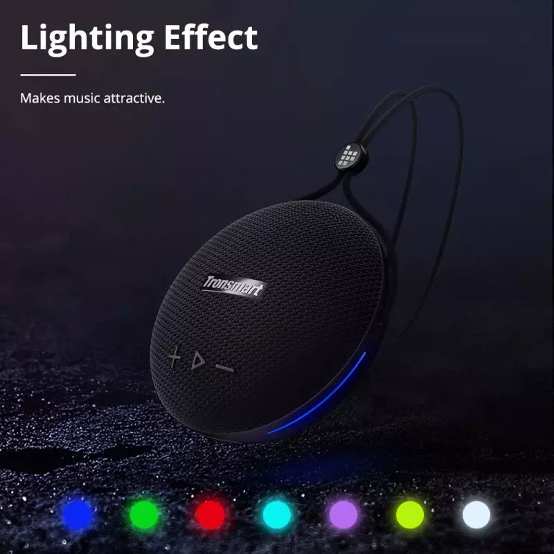 Tronsmart IPX7 Waterproof 15W RGB Rechargeable BT Speaker | Splash 1