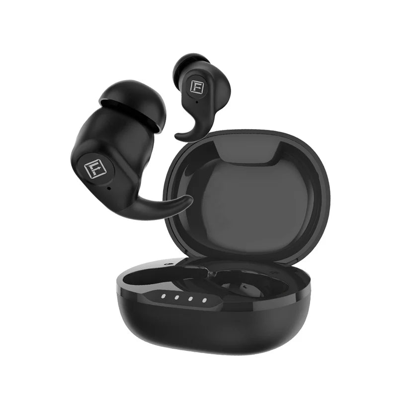 Faster StudX Bluetooth Earbuds | BT v5.4 | Black/Purple | FBT-200