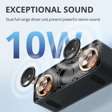 Tronsmart IPX5 10W Rechargeable BT Speaker | T2 Mini