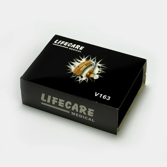 LifeCare Medical Hearing Aid | Mini Behind-The-Ear (mBTE) | Hook Style | V163