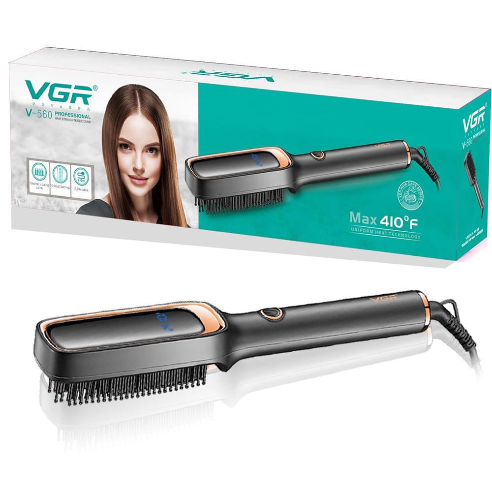VGR V-560 Professional Hair Straightener Brush.