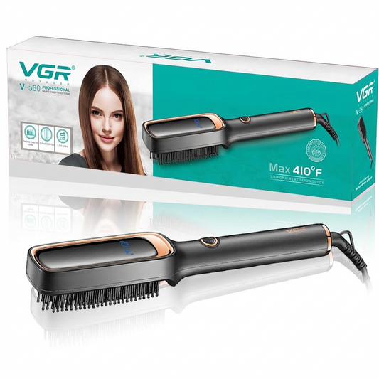 VGR V-560 Professional Hair Straightener Brush.