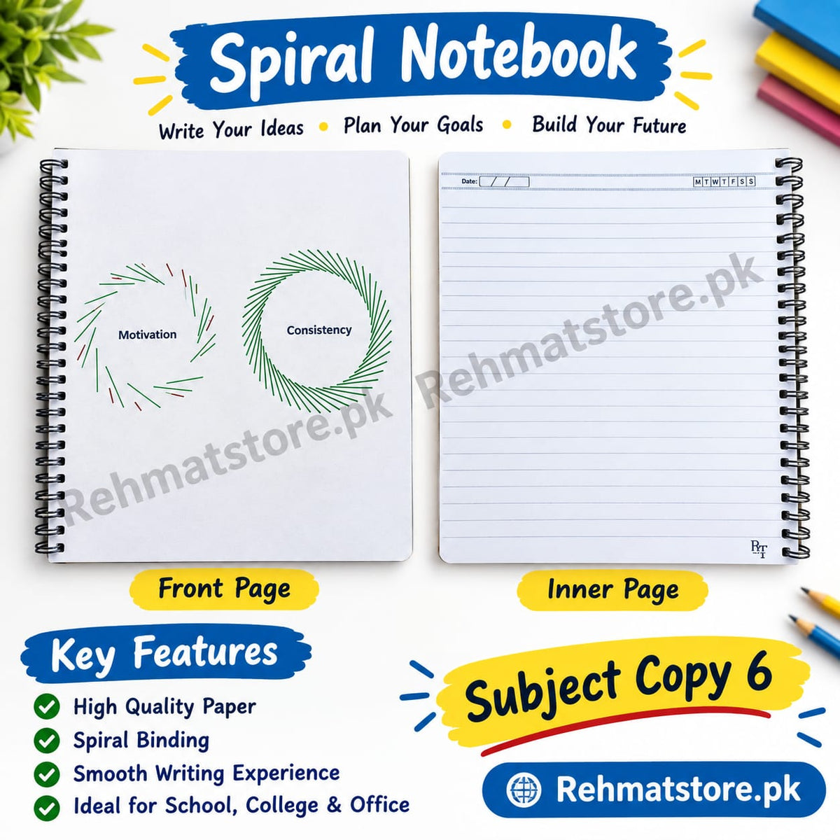 Bt Subject Ring Note Book | Premium Quality