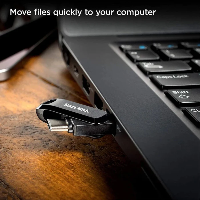 SANDISK ULTRA DUAL DRIVE GO | 64GB USB 3.2 | READ Speed : 150Mb/s