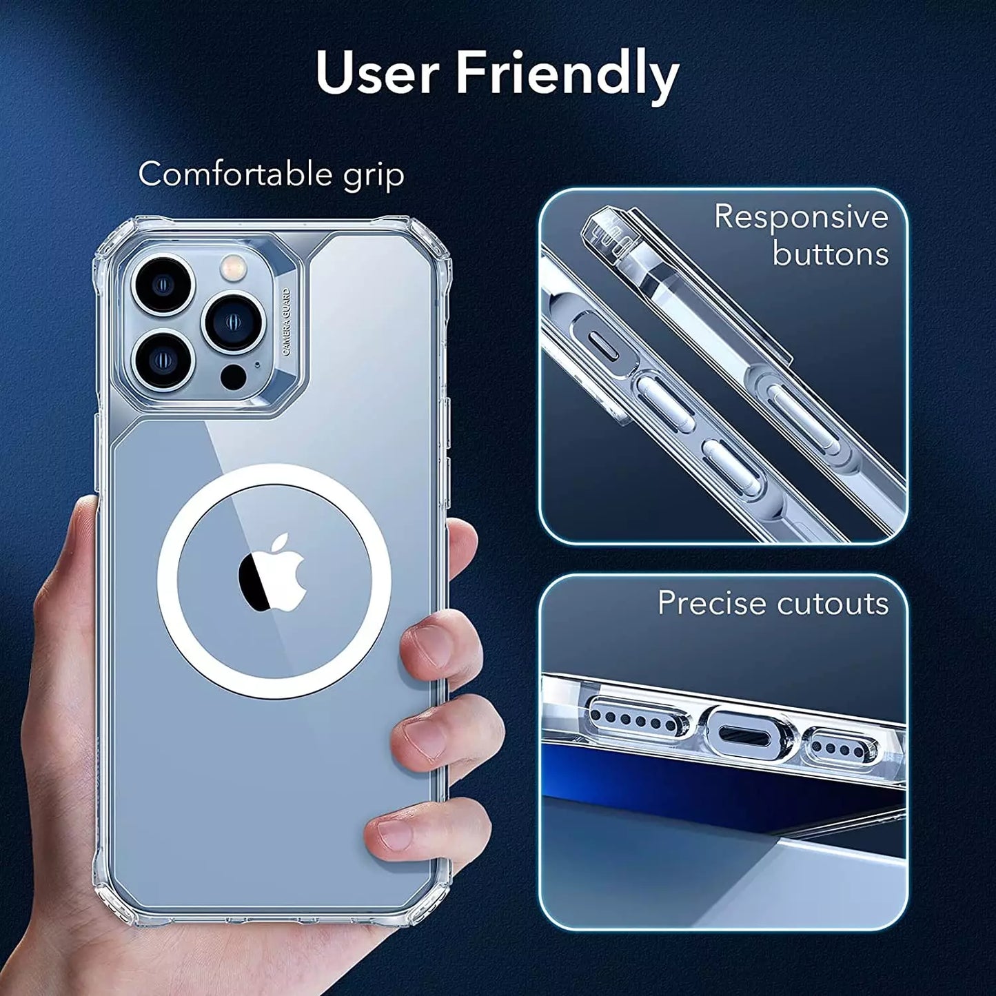 CLEARANCE SALE - ESR Air Armor MagSafe HaloLock Cover for iPhone 13 Pro Max