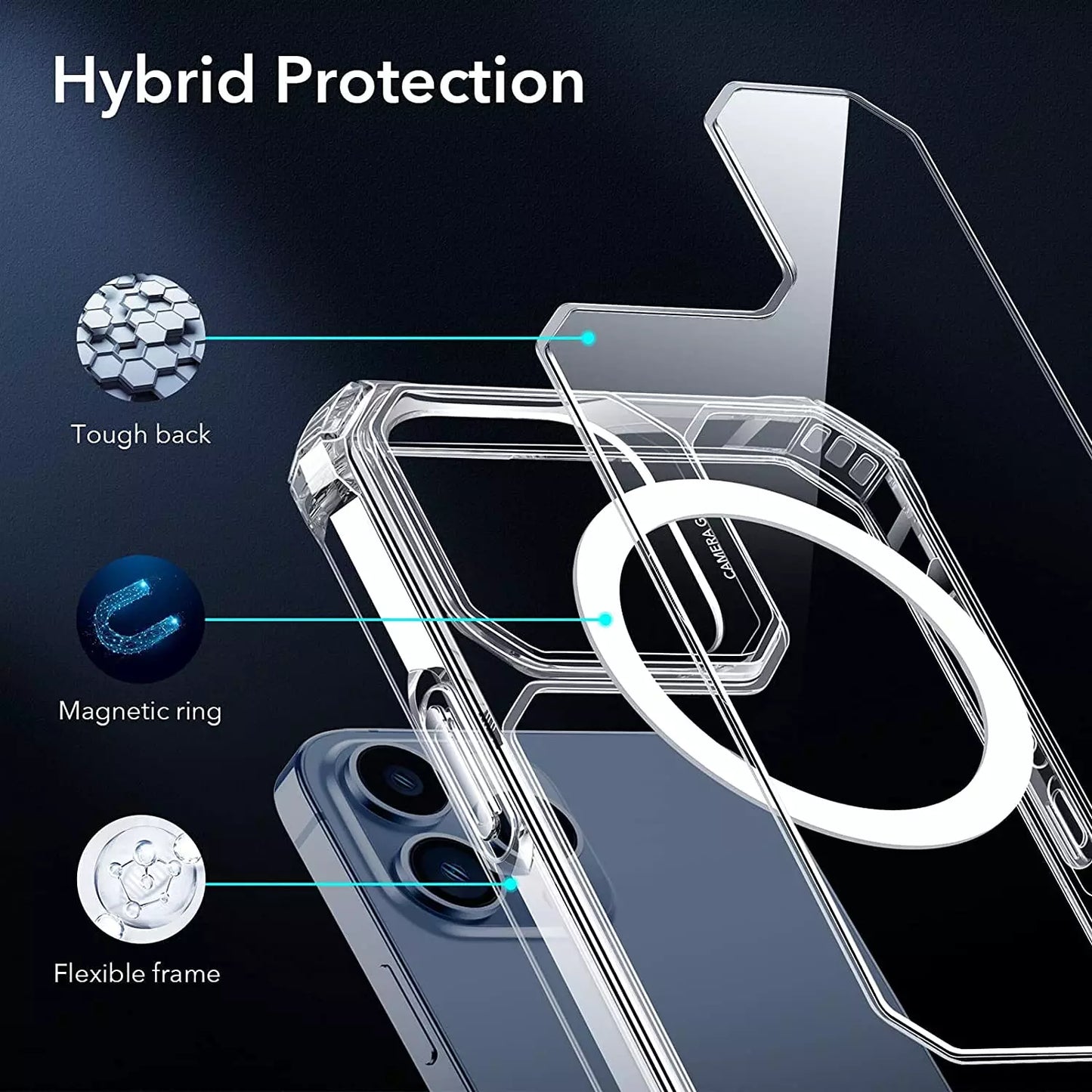 CLEARANCE SALE - ESR Air Armor MagSafe HaloLock Cover for iPhone 13 Pro Max