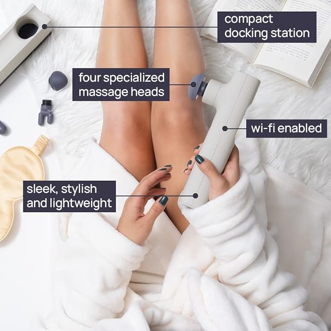 Lyric Smart Therapeutic Massager | Rechargeable | FR-A31 | Color: Slate
