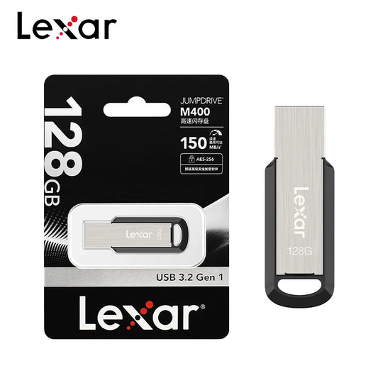 Lexar® JumpDrive® M400 USB 3.2 128GB Flash Drive | 150MB/s