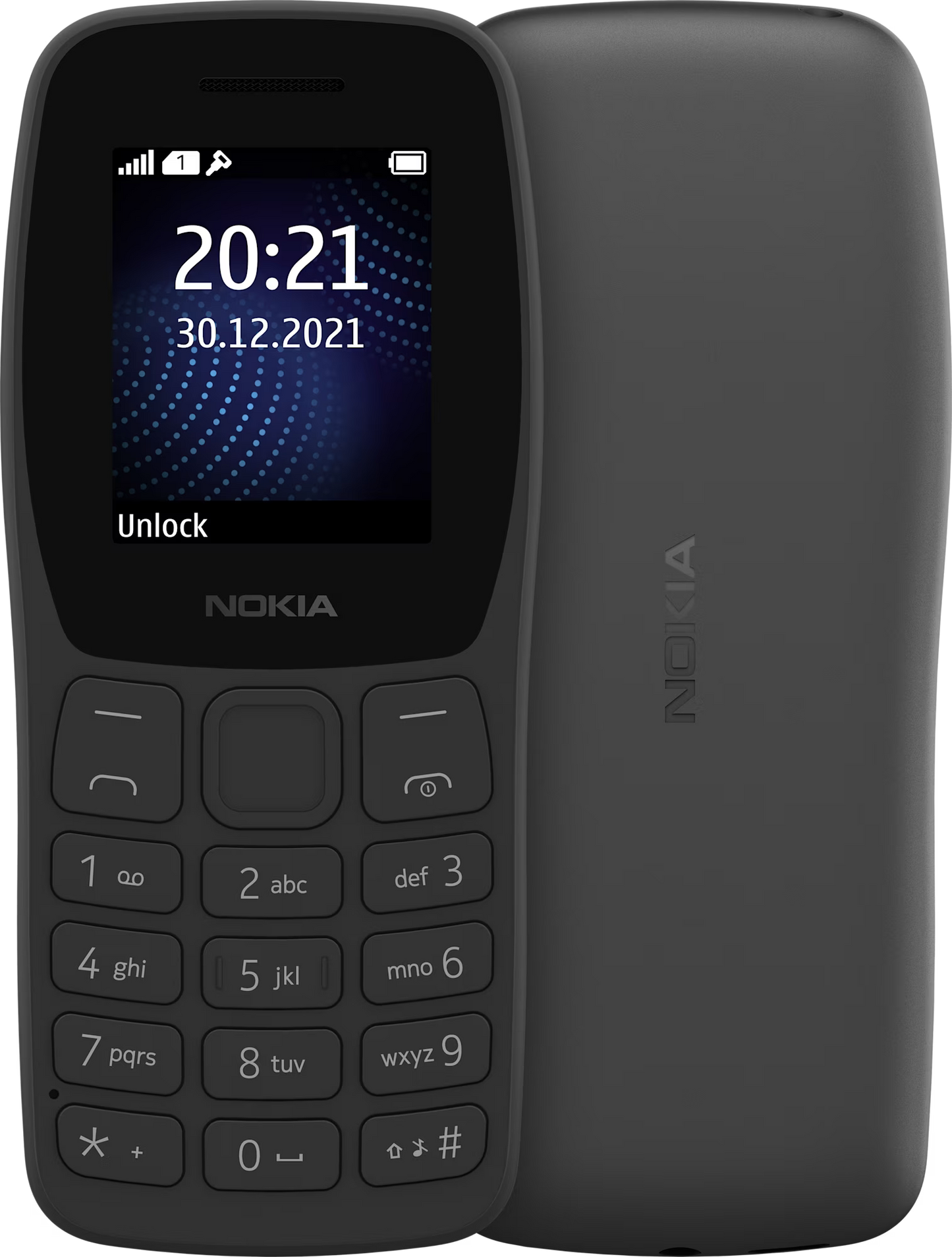 HMD Nokia 105 Classic 2023 | Charcoal