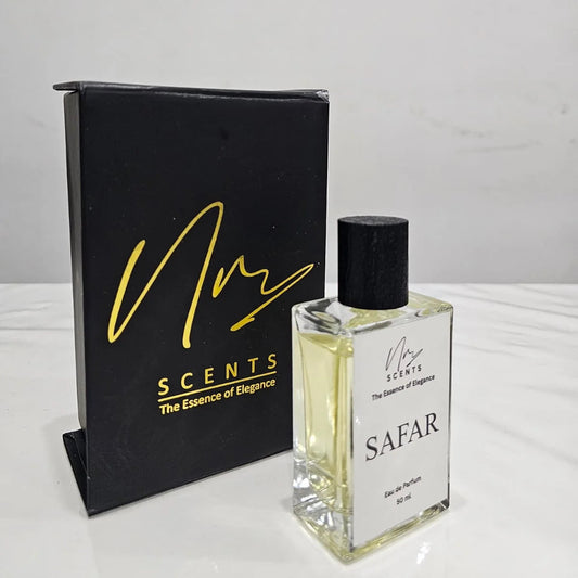 SAFAR – Premium Men’s Perfume | Fresh & Woody Fragrance | NR Scents|50ml.