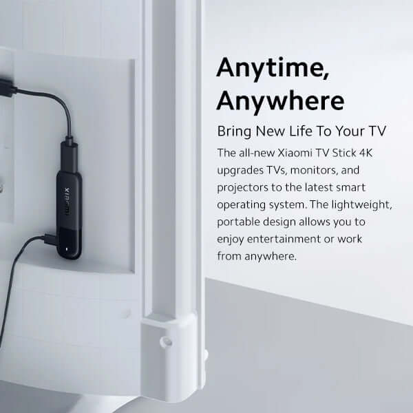 Xiaomi Mi TV Stick 4K 2nd Gen Android TV with Google Assistant Remote