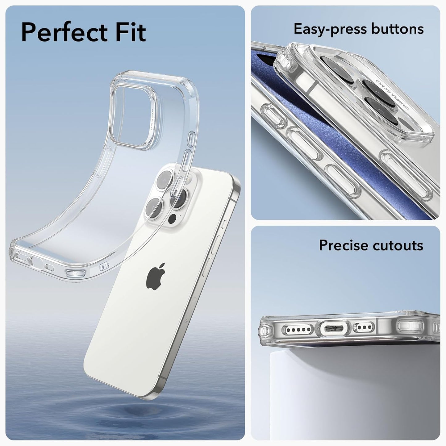 CLEARANCE SALE - ESR ZERO Series case for iPhone 15 Pro Max - Clear